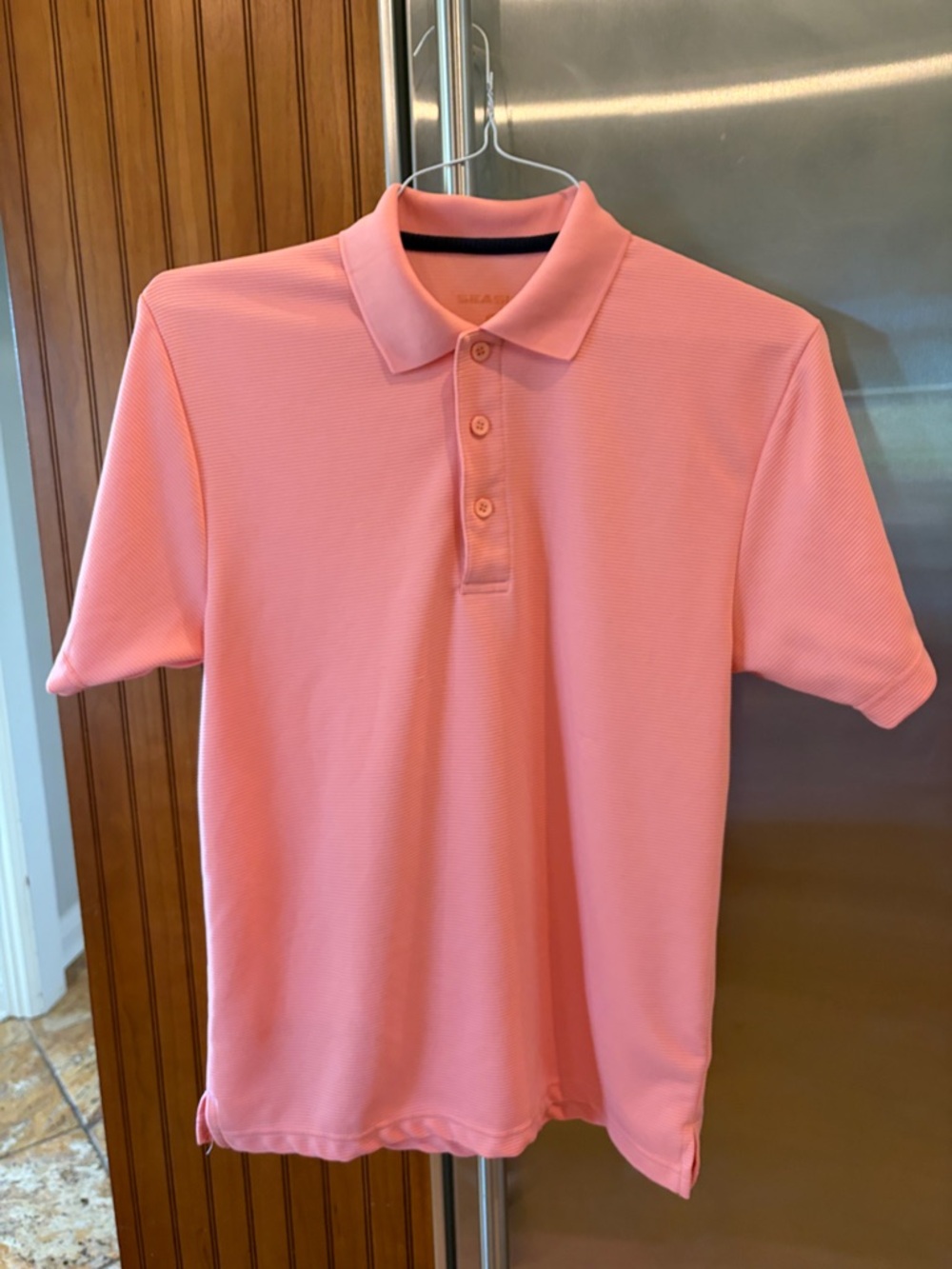 Men’s Pink Polo Shirt - Classic Short Sleeve